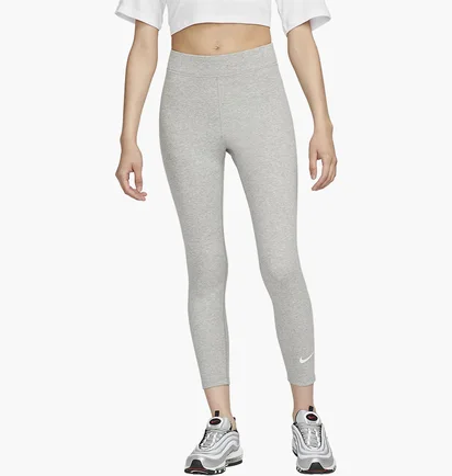 Легінси жіночі Nike Sportswear Classics High-Waisted 7/8 Leggings Grey DV7789-063