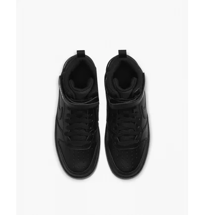 Кроссовки детские Nike Court Borough Mid 2 Black CD7782-001