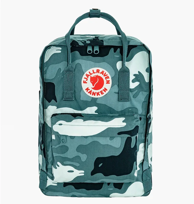 Рюкзак унисекс Fjallraven Kanken Graphics Laptop Multi/Turquoise 23200359.577-986