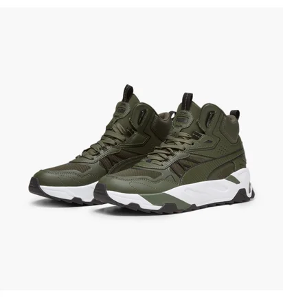 Кроссовки мужские Puma Trinity Mid Hybrid Olive 392327-02
