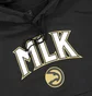 Худі чоловіче Nike Nba Atlanta Hawks City Edition Black CN2528-010