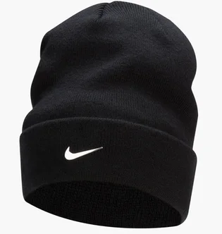 Шапка унисекс Nike U Peak Beanie Sc Mtswsh L Black FB6527-010