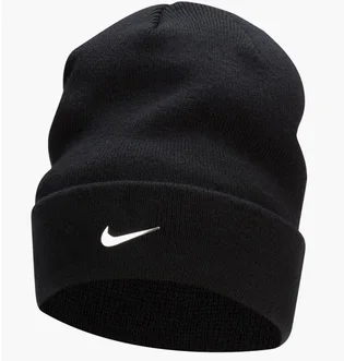 Шапка унисекс Nike U Peak Beanie Sc Mtswsh L Black FB6527-010