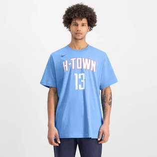Футболка мужская Nike Nba Houston Rockets James Harden City Edition Light Blue CT9775-469