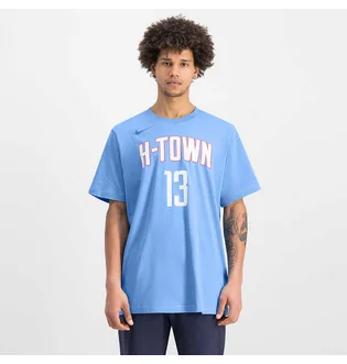 Футболка мужская Nike Nba Houston Rockets James Harden City Edition Light Blue CT9775-469