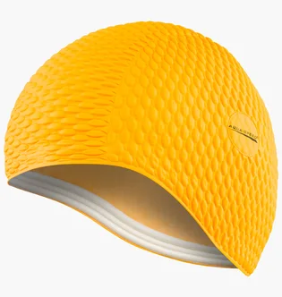 Шапочка для плавания женская Aqua speed Bombastic Orange 104-75