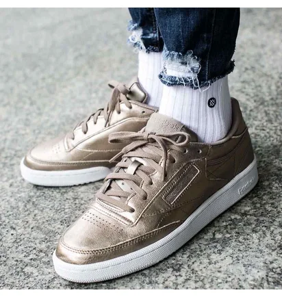 Кроссовки женские Reebok Club C 85 Olive Bs7901
