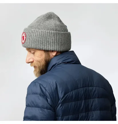 Шапка унисекс Fjallraven 1960 Logo Grey 78142.020