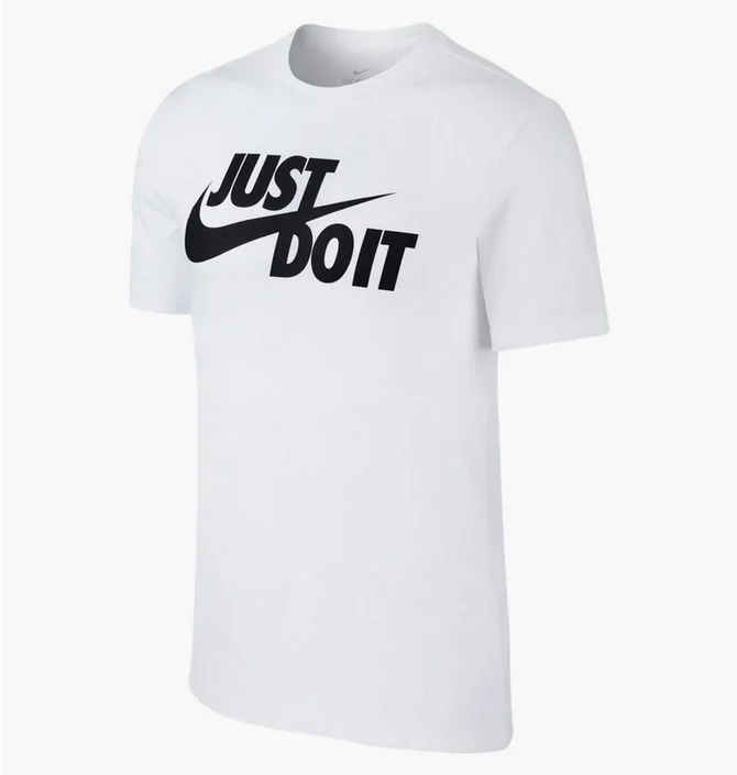 Футболка чоловіча Nike M Nsw Tee Just Do It Swoosh White AR5006-100