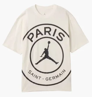 Футболка мужская Air Jordan Psg Ss Logo White HV3411-133