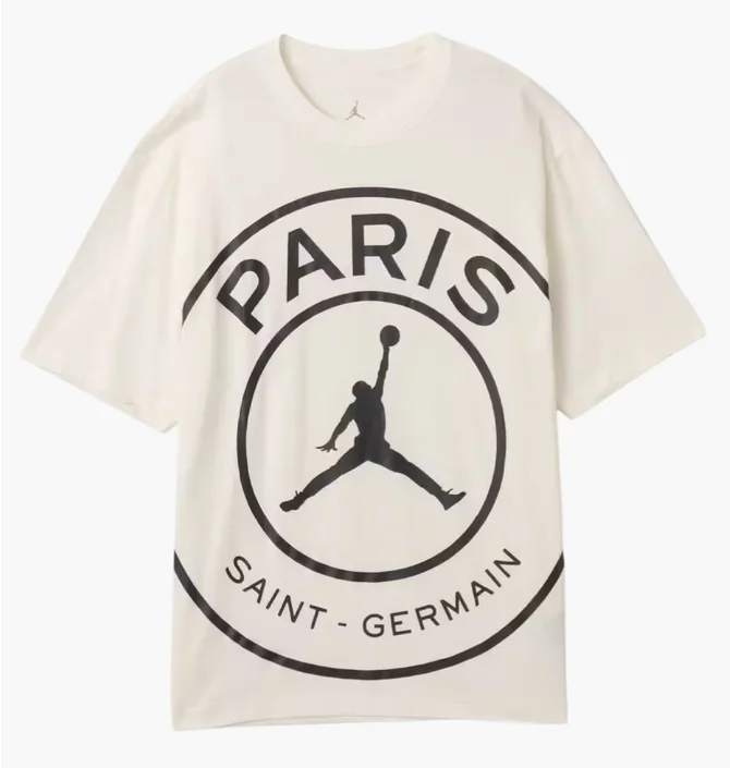ᐉ Футболка мужская Air Jordan Psg Ss Logo White HV3411-133