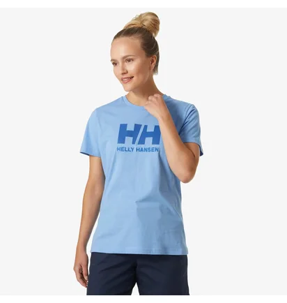 Футболка женская Helly Hansen Logo T-Shirt Light Blue 34112-627