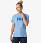 Футболка женская Helly Hansen Logo T-Shirt Light Blue 34112-627