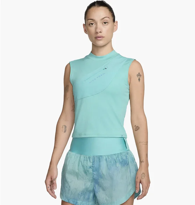 Майка жіноча Nike Dri-Fit Trail Turquoise FV6384-300