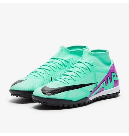 Сороконіжки унісекс Nike Air Zoom Mercurial Superfly Ix Academy Tf Turquoise DJ5629-300