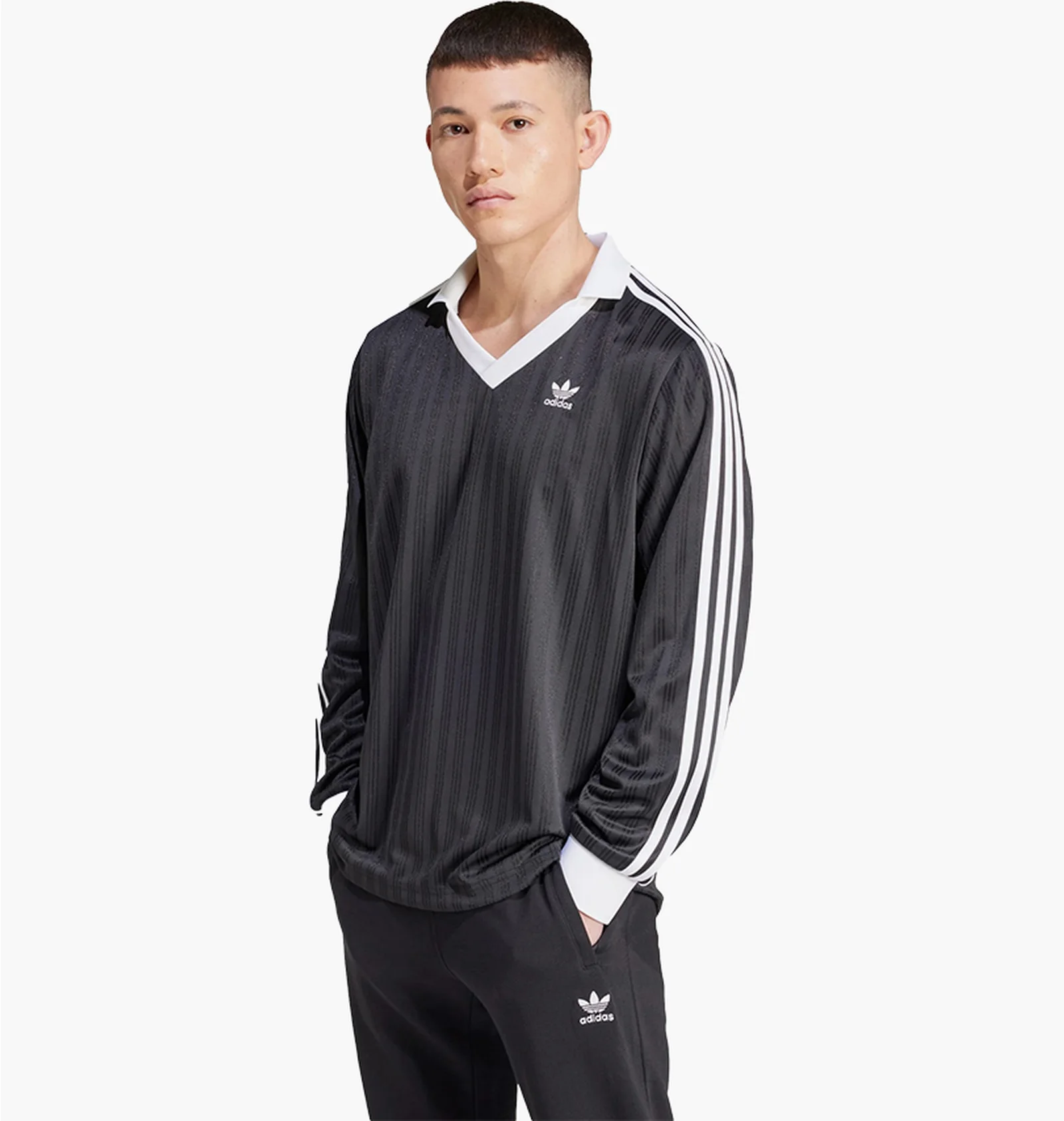ᐉ Свитшот мужской Adidas Adicolor Piqué Football Long Sleeve