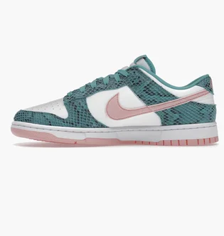 Кроссовки мужские Nike Dunk Low Snakeskin Green Dr8577-300