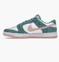 Кроссовки мужские Nike Dunk Low Snakeskin Green Dr8577-300