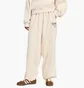 Штани жіночі Adidas Athl Dept Loose Graphic Sweat Beige KF2315
