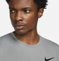 Футболка чоловіча Nike M Np Df Hpr Dry Top Ss Grey Cz1181-073
