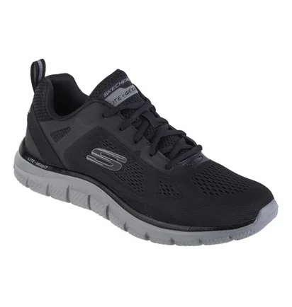 Кроссовки мужские Skechers Track Broader Black 232698-BKCC