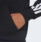 Толстовка мужская Adidas Essentials 3-Stripes French Terry Black JD1877