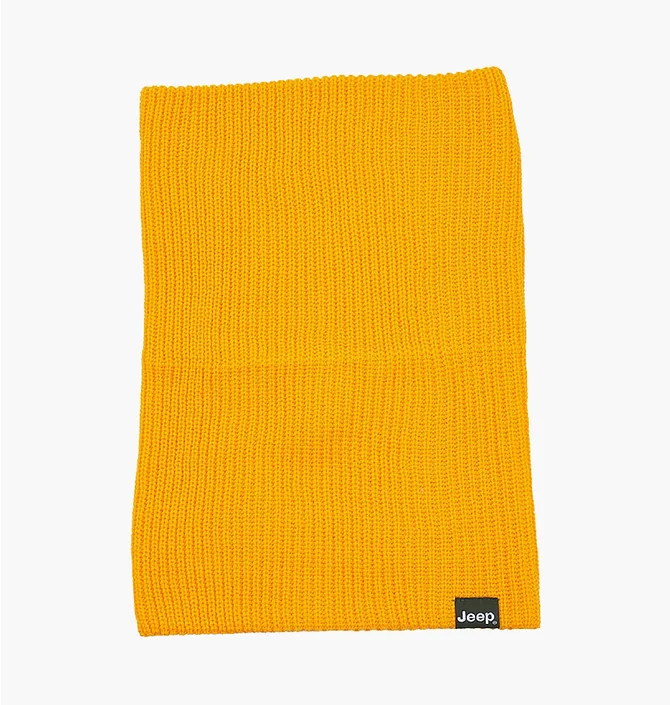 Бафф унисекс Jeep Ribbed Tricot Neckwarmer J22W Yellow O102601-Y247