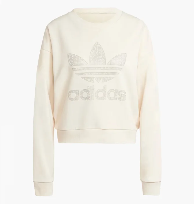 Свитшот женский Adidas Snake White JC8329