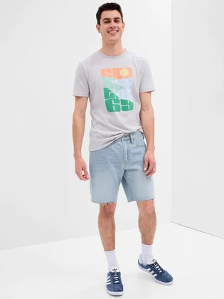 Шорти чоловічі Gap V-Straight Denim Light Blue 602501-00