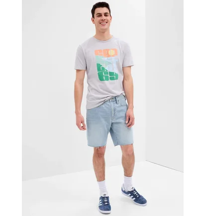 Шорти чоловічі Gap V-Straight Denim Light Blue 602501-00