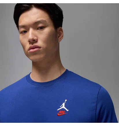 Футболка чоловіча Air Jordan Brand Rare Aj3 Ss Crew Blue IB7526-485