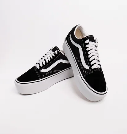 Кеди жіночі Vans Old Skool Stackform Black Vn0A7Q5M6Bt