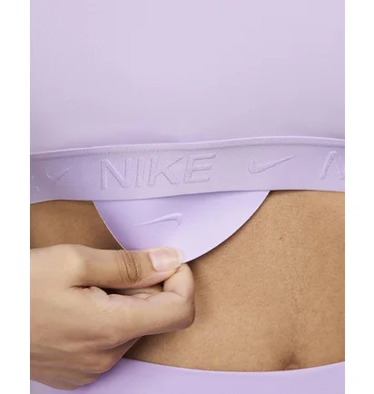 Топ женский Nike Indy Medium Support Padded Adjustable Sports Bra Violet FD1065-512