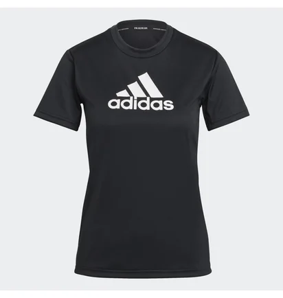Футболка женская Adidas Primeblue Designed 2 Move Logo Sport Tee Black Gl3820