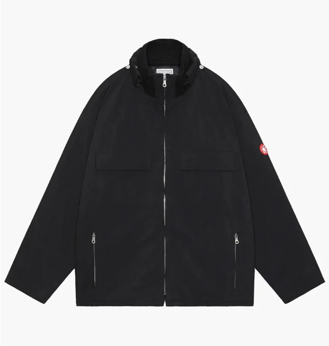Куртка унисекс CAV EMPT Cn Rib Collar Black CES24JK08
