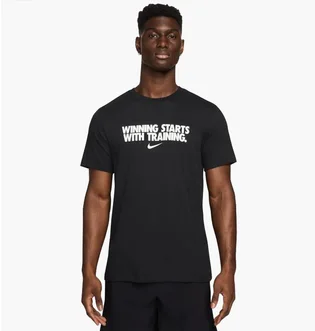 Футболка чоловіча Nike Winning Black HV4187-010
