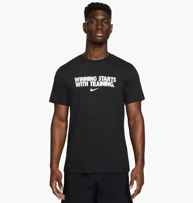 Футболка чоловіча Nike Winning Black HV4187-010