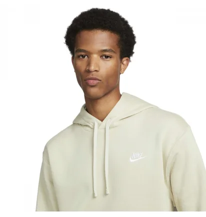 Худі унісекс Nike Sportswear Club Fleece Embroidered Hoodie Beige Bv2654-206