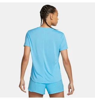 Футболка женская Nike W One Dri-Fit Swsh Hbr Ss Light Blue DX1025-416