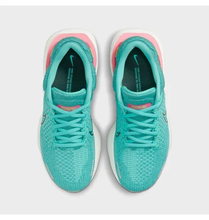 Кросівки жіночі Nike Zoomx Invincible Run Flyknit 2 Running Shoes Turquoise Dc9993-300