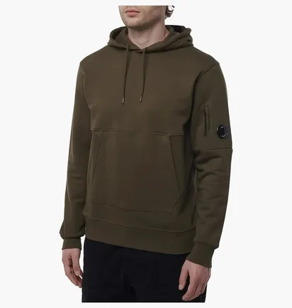 Худі чоловіче C.P. Company Arm Lence Olive 14CMSS023A-005086W