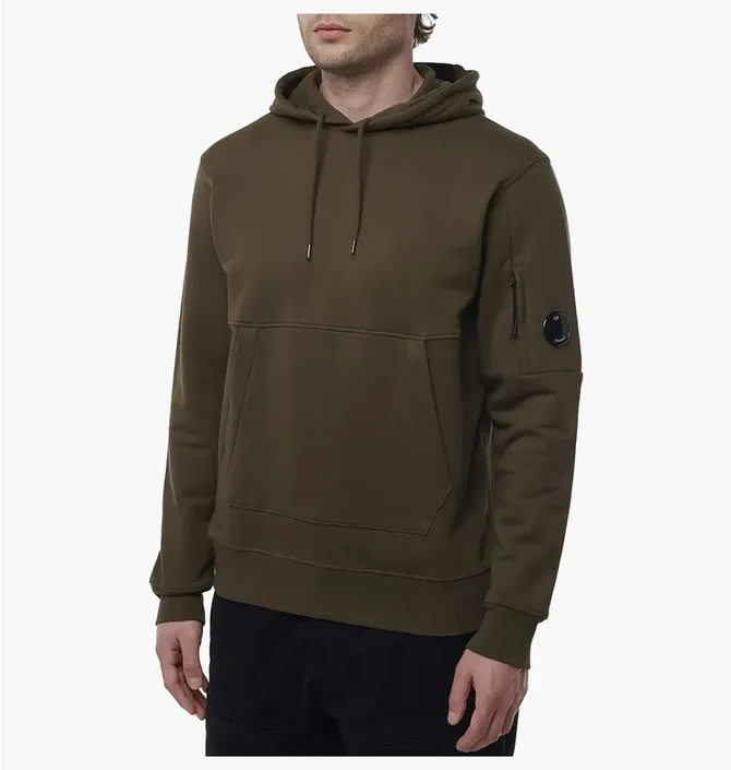 Худі чоловіче C.P. Company Arm Lence Olive 14CMSS023A-005086W