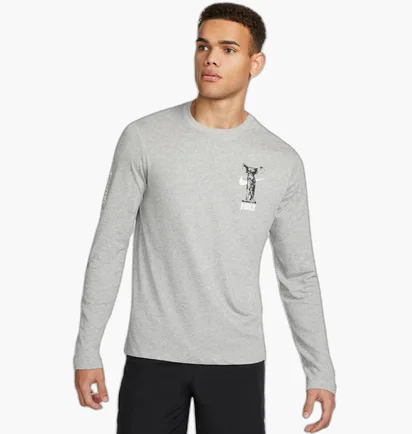 Лонгслив мужской Nike Dri-Fit Wild Card Grey DX0981-063