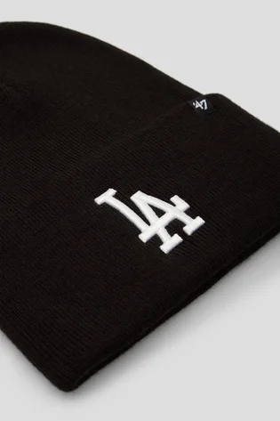 Шапка унисекс 47 Brand MLB LOS ANGELES DODGERS Black B-HYMKR12ACE-BKA