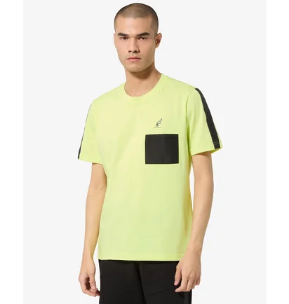 Футболка мужская AUSTRALIAN Impact Cotton T-Shirt Yellow LSUTS0017-074