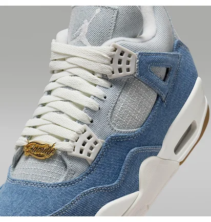 Кроссовки женские Air Jordan 4 Retro Tex Blue IB6716-100