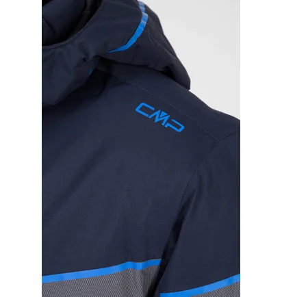 Куртка мужская CMP Jacket Zip Hood Detachable Blue 33Z1577D-N950