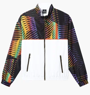 Ветровка мужская AUSTRALIAN Mixing Chaos Smash Jacket White/Black HCUGC0034-002