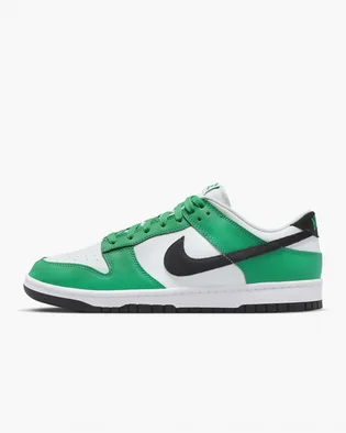 Кроссовки мужские Nike Dunk Low Shoes Green/White FN3612-300