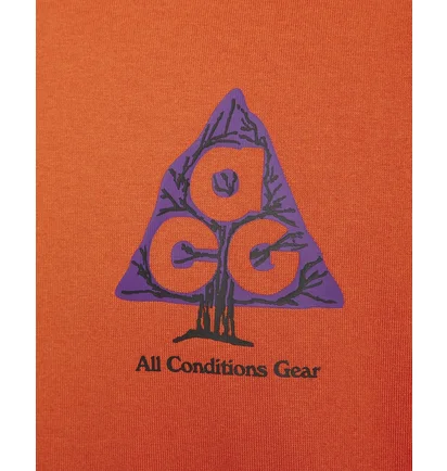 Футболка мужская Nike Lab Acg T-Shirt Orange FJ1131-893